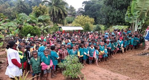 Il pozzo d'acqua costruito in Madagascar