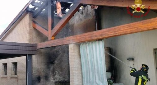 San Fior, esplode la bombola: nel garage divampa l'incendio