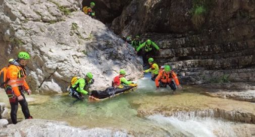 Recuperato in extremis nella notte escursionista ferito