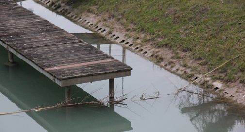 il pontile dove è stata salvata la ragazza