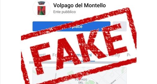 falso profilo comunale su Facebook