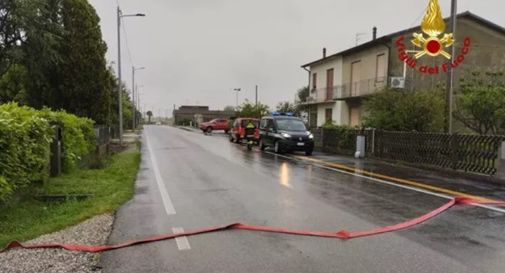 In Veneto oltre 100 interventi vigili del fuoco per maltempo