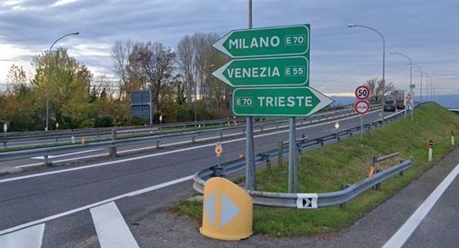 Cessalto, chiuso il casello in A4 per lavori al cavalcavia