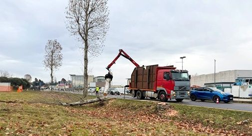 Pista ciclopedonale tra San Zenone e Fonte