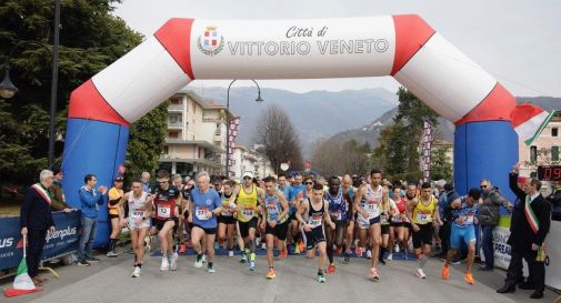 Maratonina di Vittorio Veneto, trionfa Bamoussa