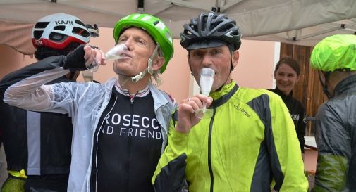 Mike Ramseyer e Johann Hatheier alla Prosecco Cycling