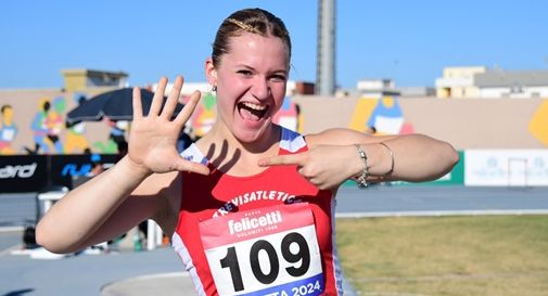 Anita Nalesso è l'atleta trevigiana dell'anno