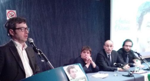  Andrea Orlando a Treviso con Giovanni Tonella e Floriana Casellato.