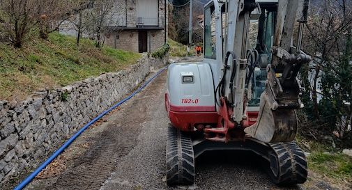 lavori via DI Vizza Vittorio Veneto