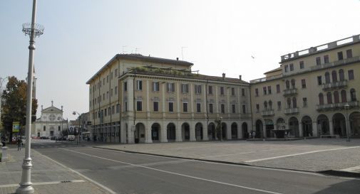 piazza Caduti a Mogliano