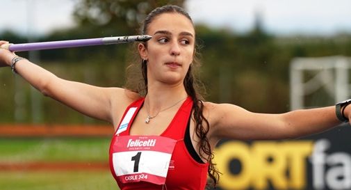 Sofia Polentes campionessa italiana di Giavellotto