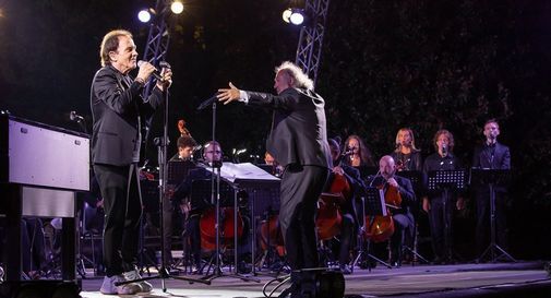 Roby Facchinetti con l'Orchestra Ritmico Sinfonica diretta dal maestro Diego Basso