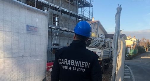 controlli Carabinieri del Nucleo Ispettorato del Lavoro