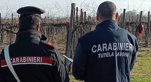 carabinieri del Nucleo Ispettorato del Lavoro