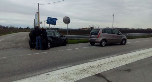 l'incidente di mercoledì lungo la regionale Postumia