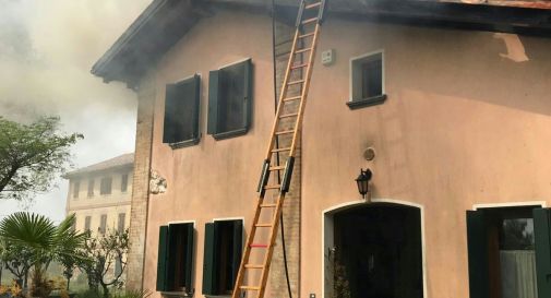 L'incendio di via Ferrata a Negrisia