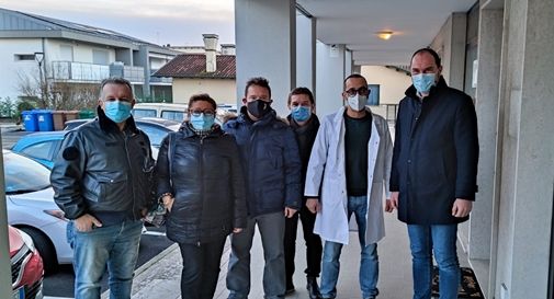 L'accoglienza a Mazzocco-Torni del nuovo medico di base