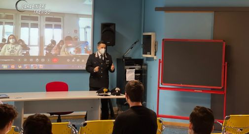 Castelfranco, l'Arma incontra gli studenti