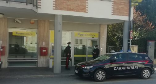 Doppia rapina a Motta: colpite le poste e una banca