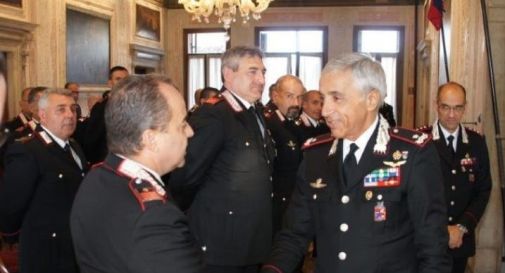 Il comandante Veneto dei Carabinieri in visita a Treviso