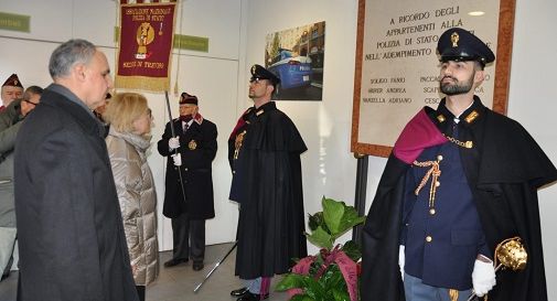 Treviso, cerimonia in Questura in ricordo degli agenti di polizia morti in servizio