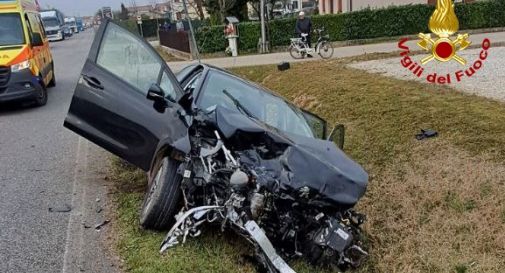 Schianto tra due auto a Riese: due feriti, grave una donna 