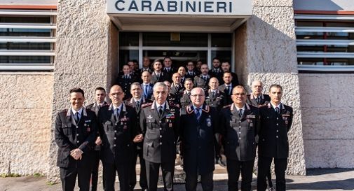 Castelfranco, il Comandante regionale dei Carabinieri in visita alla locale compagnia dell'Arma