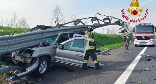 Godega, fuoriuscita autonoma lungo la A28