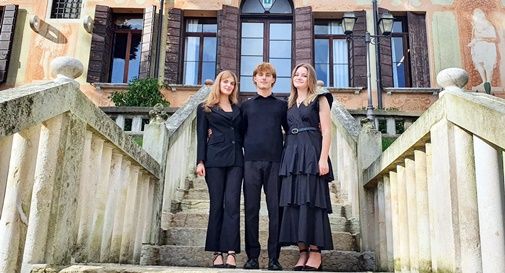 Greta Baldan (clarinetto), Daniele Falco (fagotto) e Chiara Ghirardello (oboe)