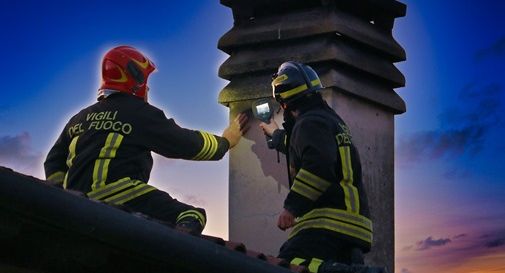 Fiamme alla canna fumaria, allarme a Chiarano