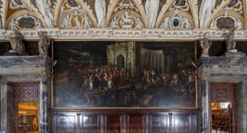 Venezia, al via l'intervento di restauro di una sala di Palazzo Ducale 