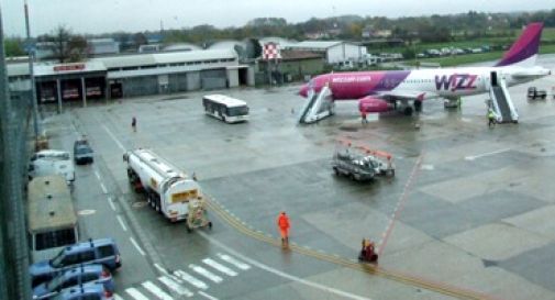 Maltempo, voli dirottati all’Aeroporto Canova