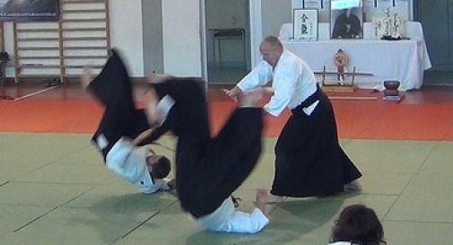 A Vittorio seminario di Aikido