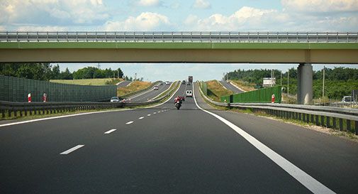 abbandonata in Autostrada