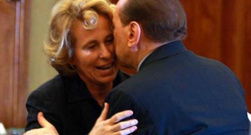 Silvio Berlusconi con Stefania Craxi