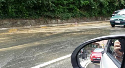 Maltempo: Cortina sott'acqua, esonda pure il ruscello