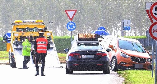 Incidente a Meduna, tre le auto coinvolte