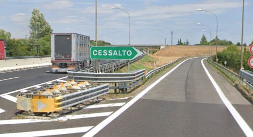 Cessalto, furgone contro la cuspide dell'uscita dell'A4: due feriti