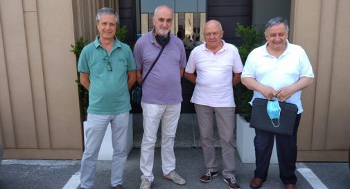 da sinistra Paolo Paquola, Gianni Gal, Piero Ceschin e Walter Bianco