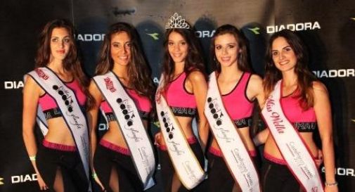 Alice e Beatrice finalissima di Miss Diadora Glam Fit 2015