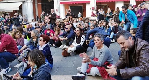 manifestazione no pass Treviso 