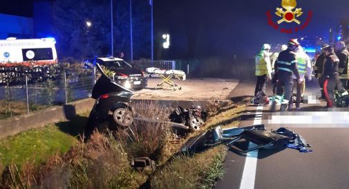 Auto fuori strada a Ormelle, due morti e due feriti nel trevigiano 