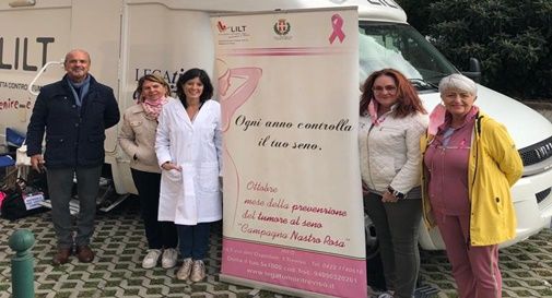 Campagna di prevenzione promossa dall'associazione Lilt Treviso