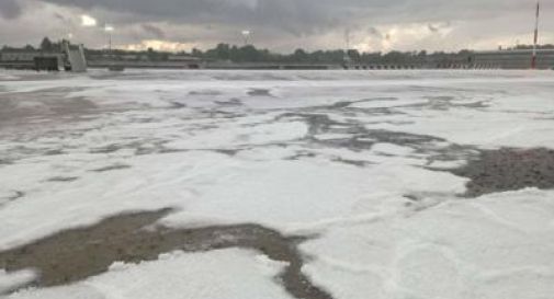 La grandine 'blocca' Malpensa