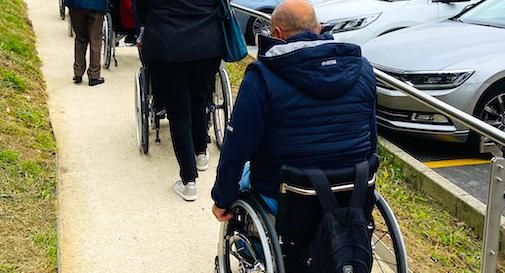 passerella disabili Mura di Treviso 