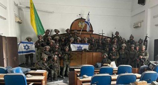 Truppe israeliane nel Parlamento di Gaza