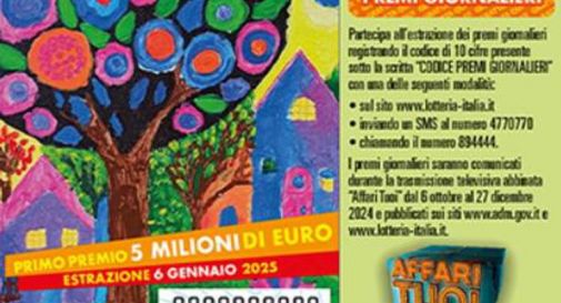 Lotteria Italia, in Veneto vinto un milione di euro