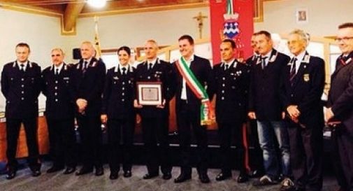 Salvataggio eroico, maresciallo premiato 