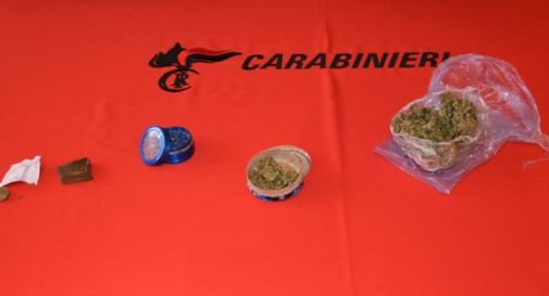 Fermato con marijuana e hashish: 21enne arrestato