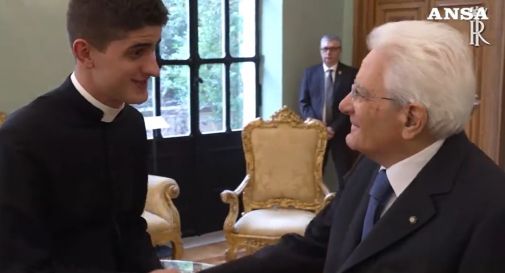 Mattarella riceve don Borghetto, vicario della Parrocchia di Portogruaro 